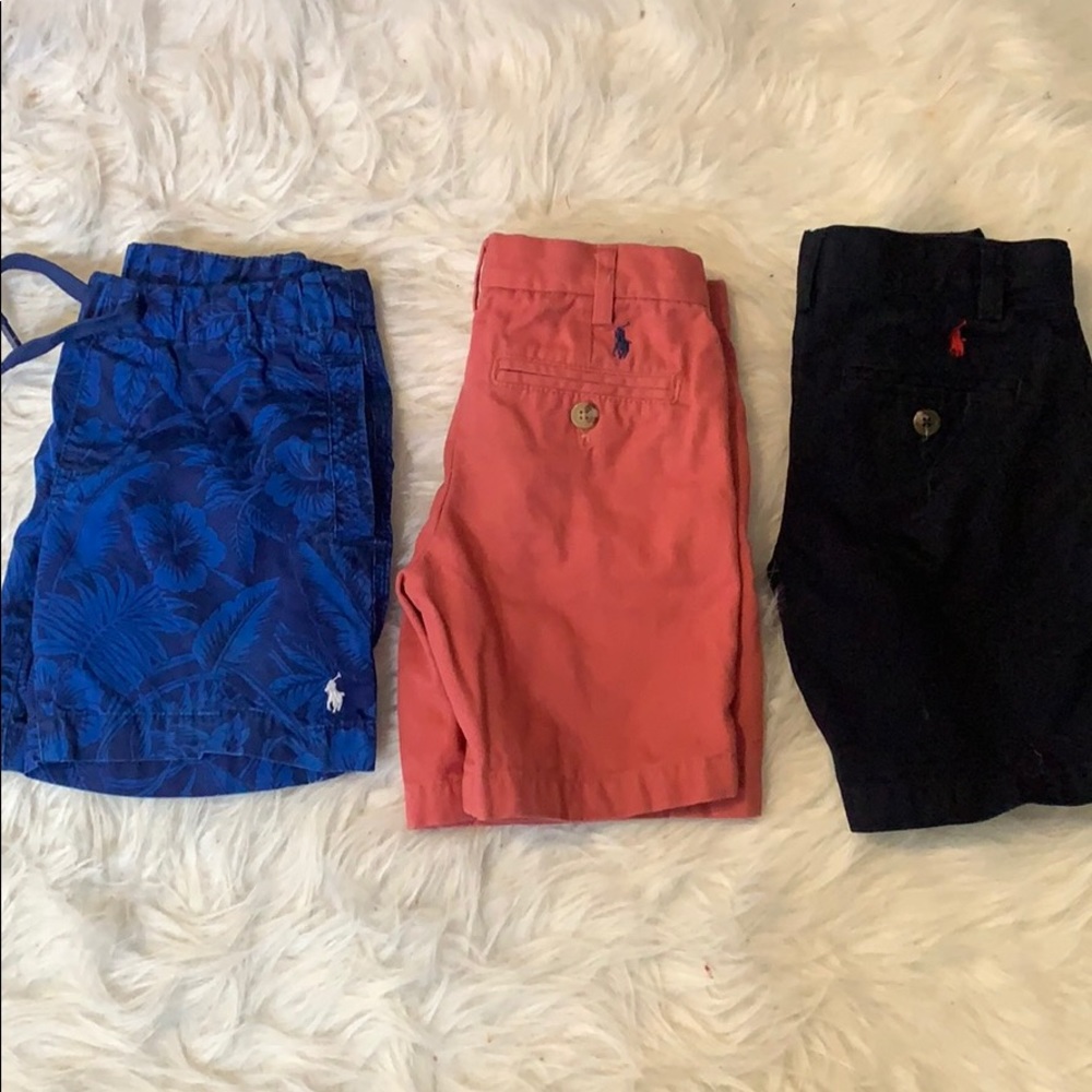 3 Polo RL shorts